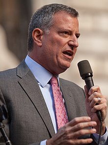 New York City Mayor Bill de Blasio Ends His 2020 bid