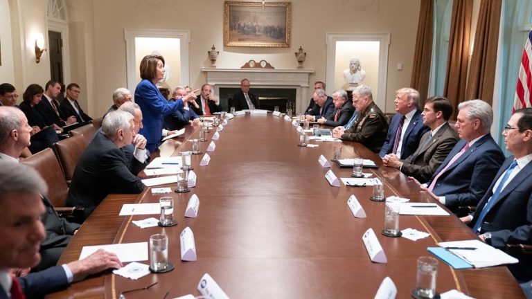 Trump tweeted a photo attacking Nancy Pelosi. She made it her Twitter cover photo.