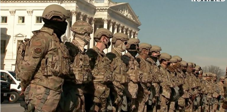 FBI vetting all 25,000 National Guard troops in DC amid fears of insider attack