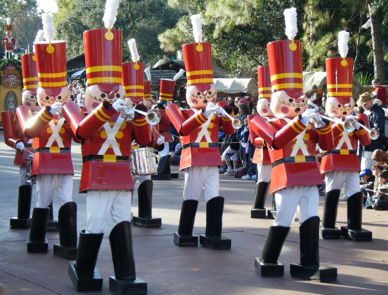 Christmas holiday parade